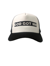 Load image into Gallery viewer, Black/White OG Box Logo Trucker Hat
