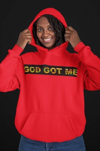 Exclusive Black History Month Kente Print OG Box Logo Hooded Sweatshirt