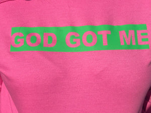 Pink/Green (AKA Edition) OG Box Logo Hooded Sweatshirt