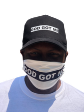 Load image into Gallery viewer, OG White/Black Box Logo Face Cover
