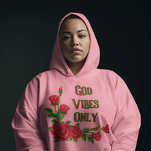 Load image into Gallery viewer, God Vibes Only Pink &quot;BCA&quot; Hooded Sweatshirt
