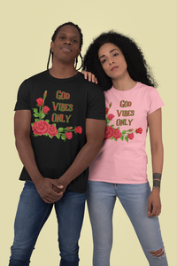 God Vibes Only Pink "BCA" Tee