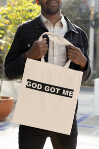 God Got Me Tote Bag