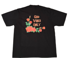 Load image into Gallery viewer, God Vibes Only Heavyweight Oversized Streetwear Tee
