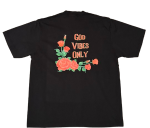 God Vibes Only Heavyweight Oversized Streetwear Tee