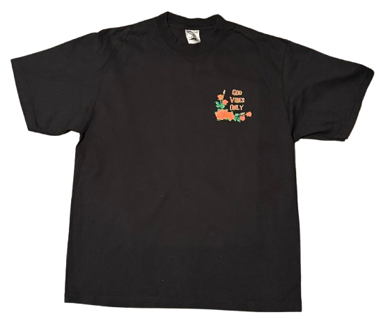 God Vibes Only Heavyweight Oversized Streetwear Tee