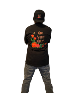 God Vibes Only Heavyweight Oversized Streetwear Tee