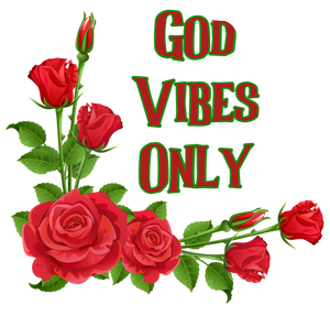 God Vibes Only Vintage Black Raglan Hooded Sweatshirt