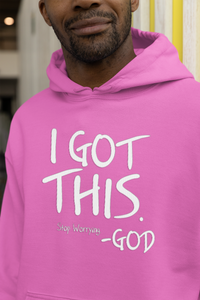 Pink I Got This...Stop Worrying Hooded Sweatshirt