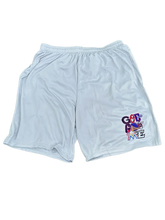 Load image into Gallery viewer, Cool Gray Limited Edition God Got Me Sports Logo Performance Shorts
