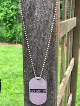 Load image into Gallery viewer, OG Box Logo Dog Tag Necklace
