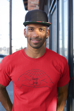 Load image into Gallery viewer, God Did Roc Red Tee
