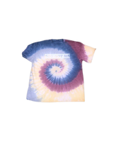 Load image into Gallery viewer, &quot;Lotus Flower Bomb&quot; Print OG Box Logo Tie Dye Tee
