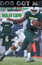 Load image into Gallery viewer, Exclusive Maliq Carr OG Box Logo Tee (MSU Color Way)
