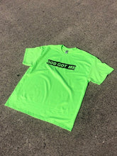 Load image into Gallery viewer, Neon Green/Black OG Box Logo Tee

