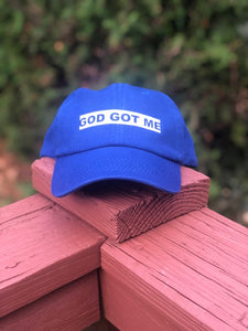 OG Nipsey Blue Box Logo Dad Hat
