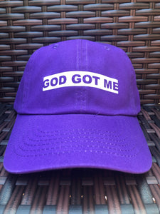 OG Purple Box Logo Dad Hat