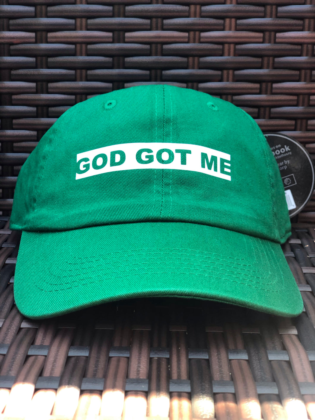 OG Green Box Logo Dad Hat